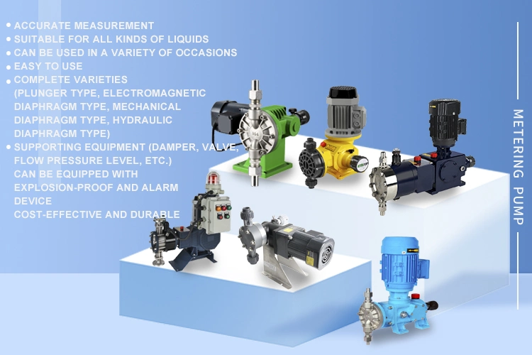 High Pressure Diaphragm Reciprocating Metering Dosing Pump